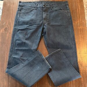Levi Strauss Classic 511 Indigo Denim Zip Fly Jeans 36x30